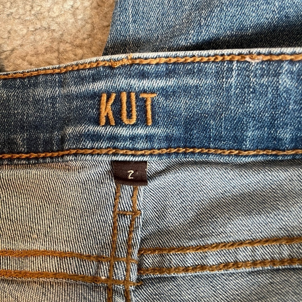 KUT From The Kloth High Rise Fab Ab Ankle Skinny Jean - Picture 5 of 5